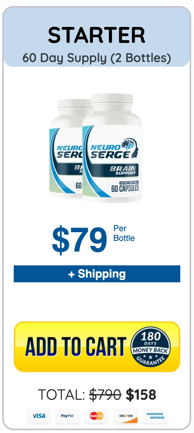 Neuro Serge brain health supplement